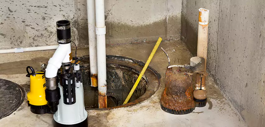 Installing Sump Pump in Finished Basement in Moreno Valley, CA